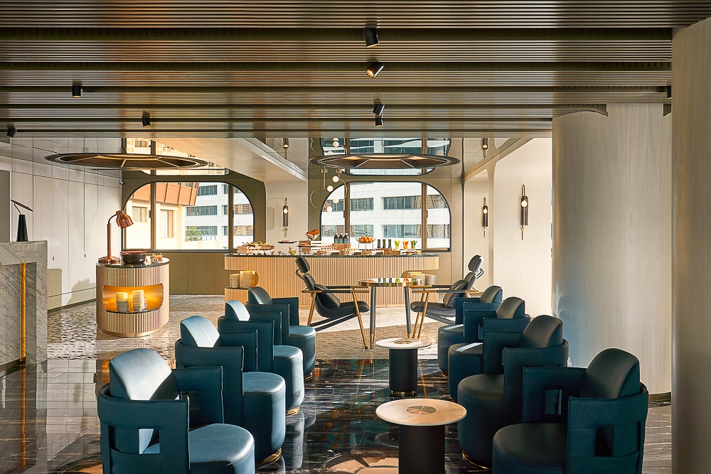 Executive Lounge of the Park Lane Hong Kong