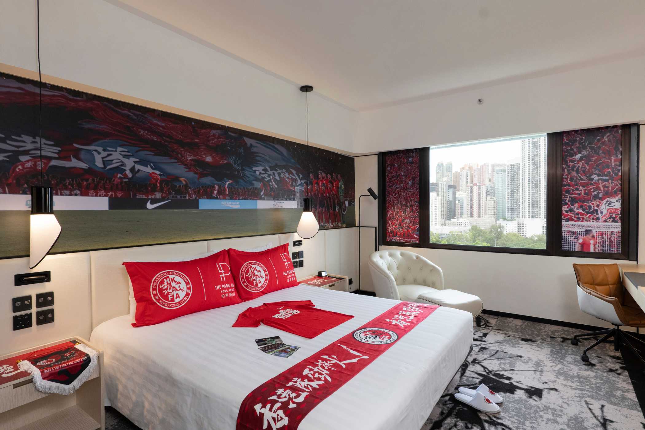 Hong Kong Football Theme Premium Room at the Park Lane Hong Kong, Autograph Collection
