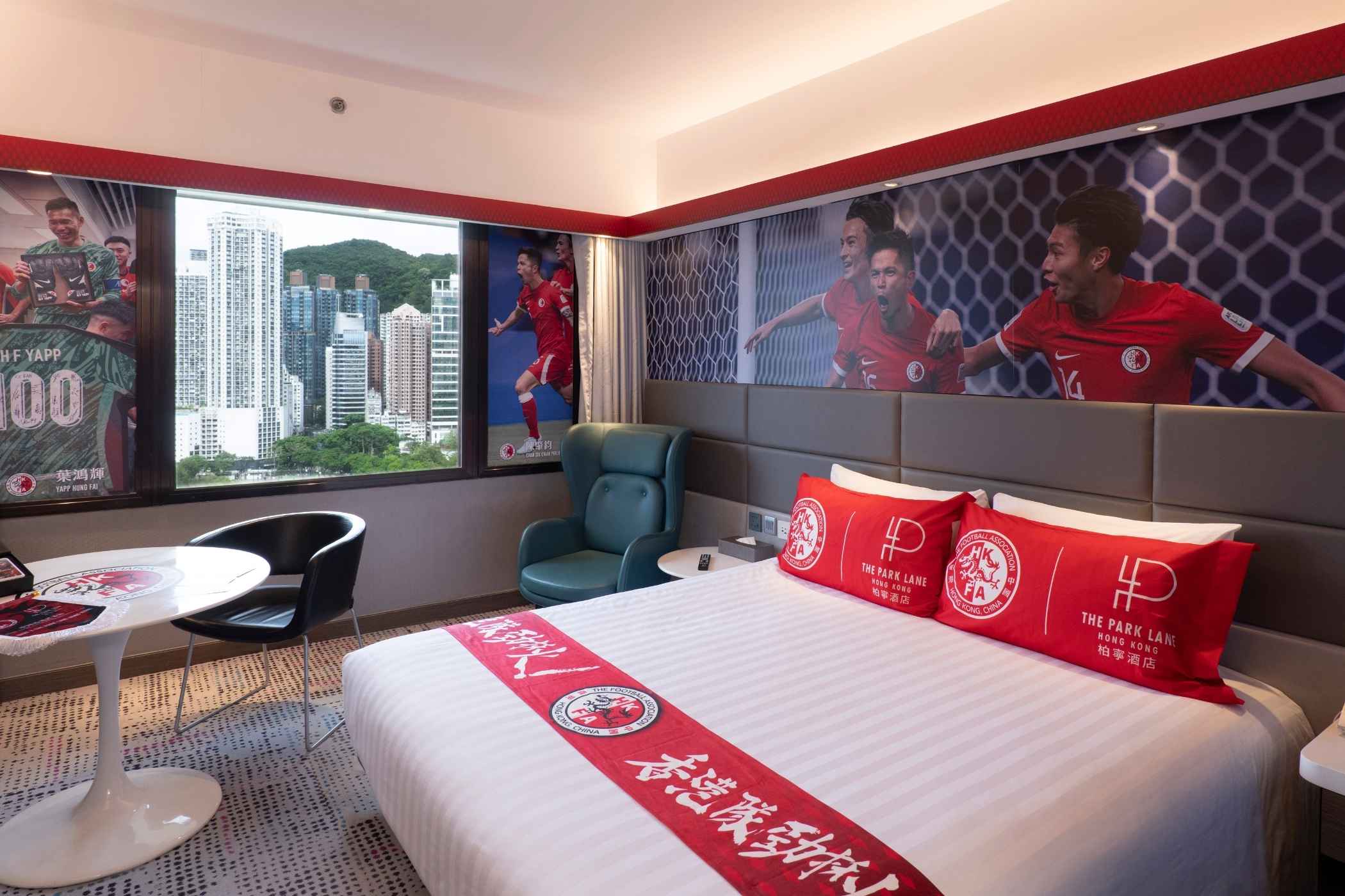 Hong Kong Football Theme Executive Room at the Park Lane Hong Kong, Autograph Collection